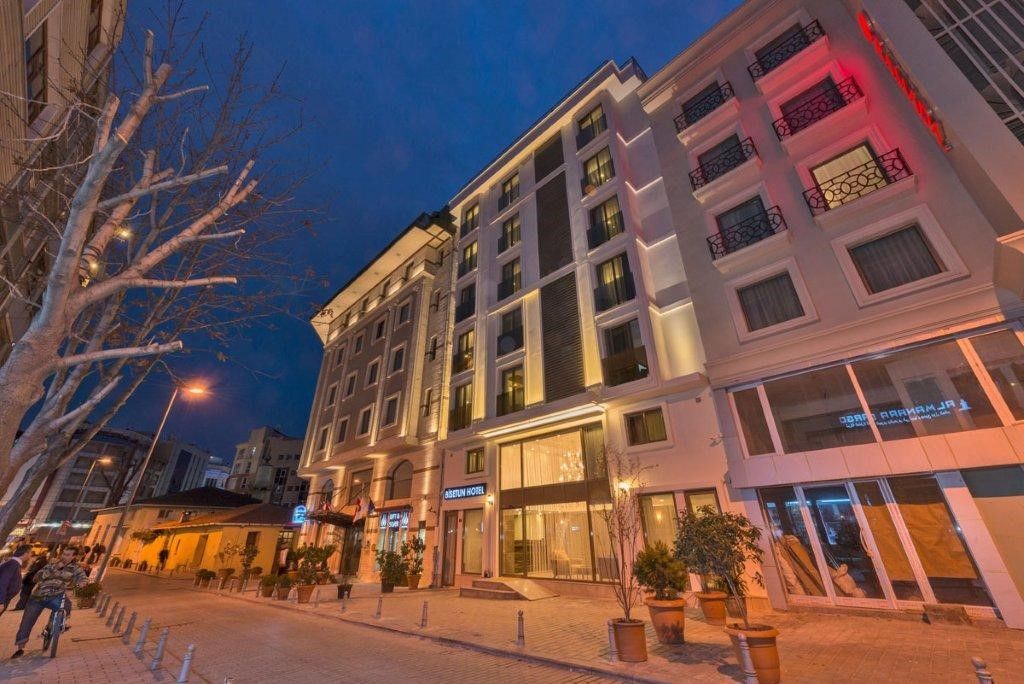 Bisetun Hotel Istanbul Bagian luar foto